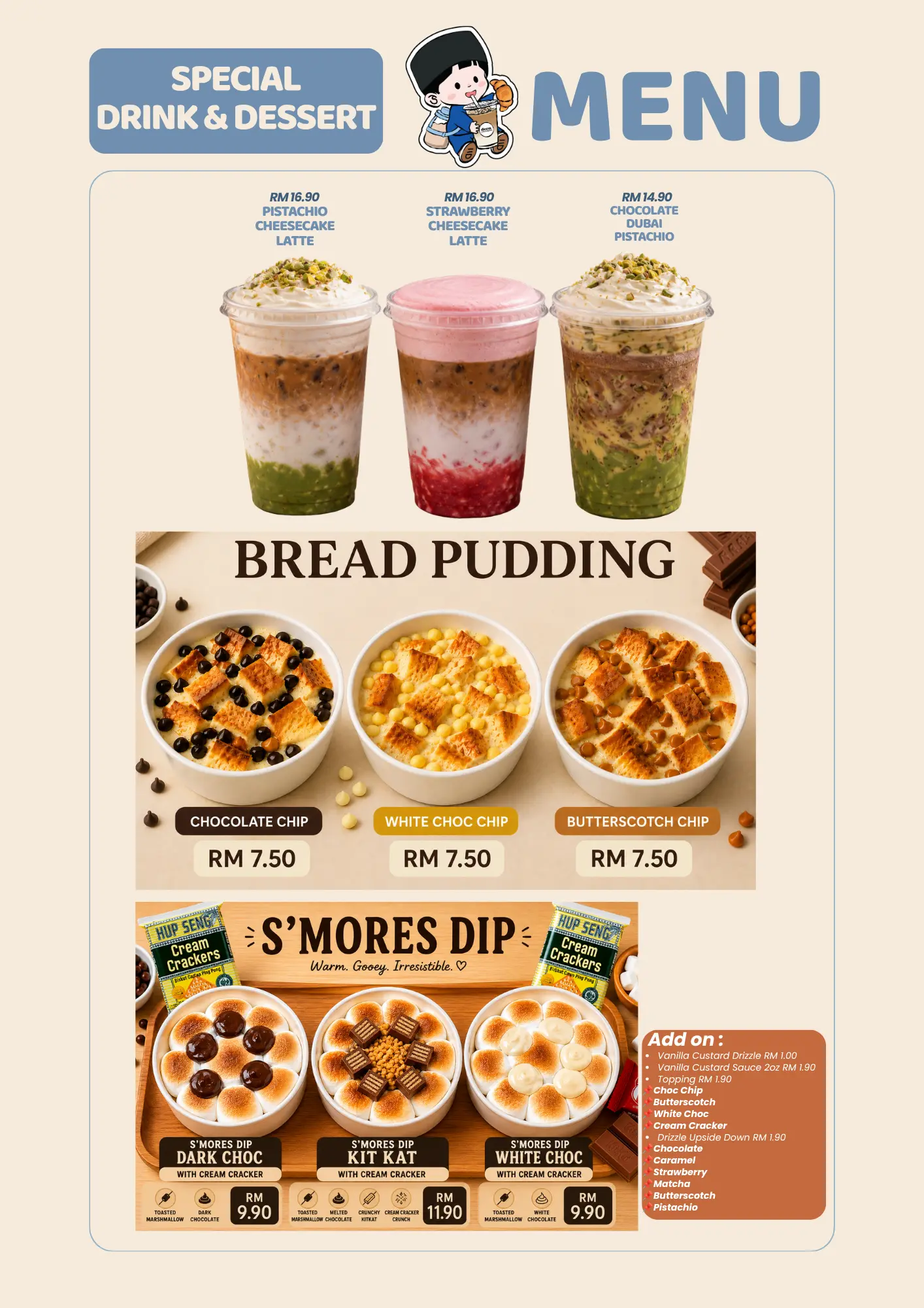 Special Drink & Dessert